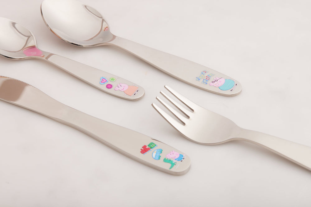 Stainless Steel Cutlery Baby Kids  Utensils Spoon Knife Fork Kid