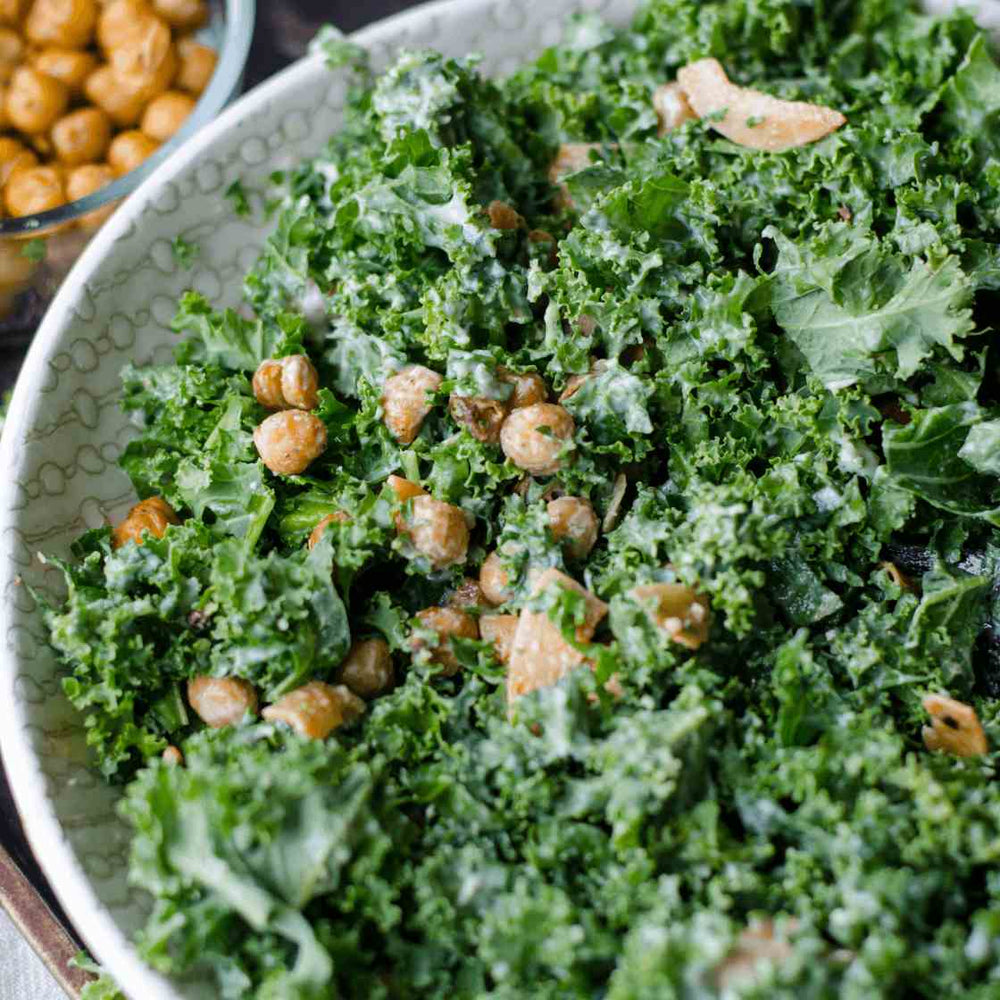 Pesto with Kale, Spinach and Walnuts