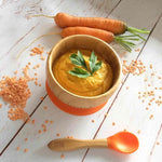 SWEET POTATO, CARROT & LENTIL SOUP