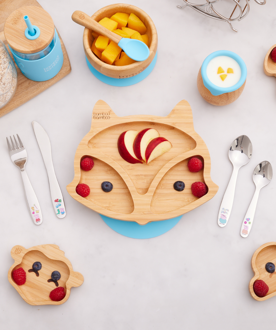 bamboo bamboo Official Baby Suction Bowls and Plates