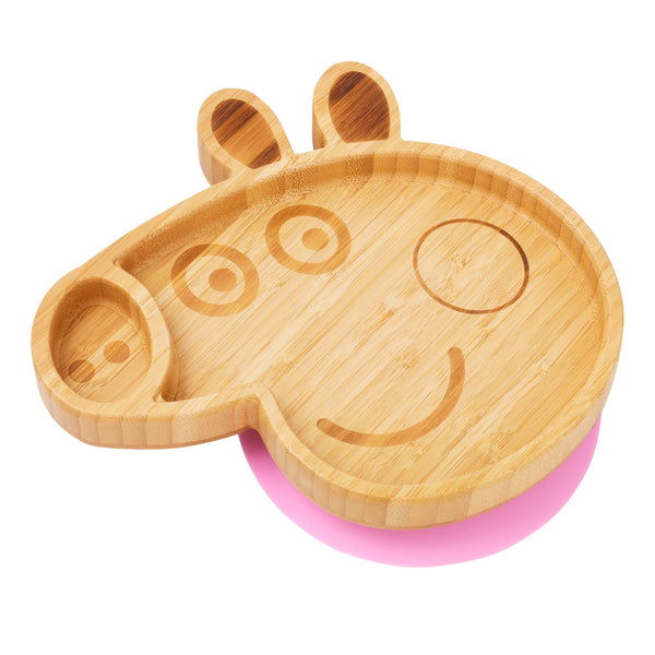 Peppa Pig Bamboo Suction Plate bamboo bamboo