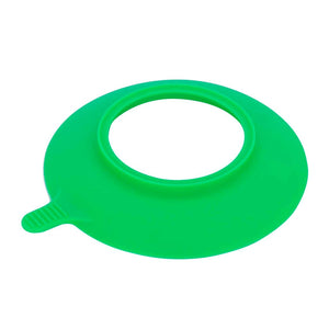 Plate Silicone Suction Rings bamboo bamboo Green 