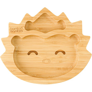Bamboo Hedgehog Suction Plate Baby Product BB 